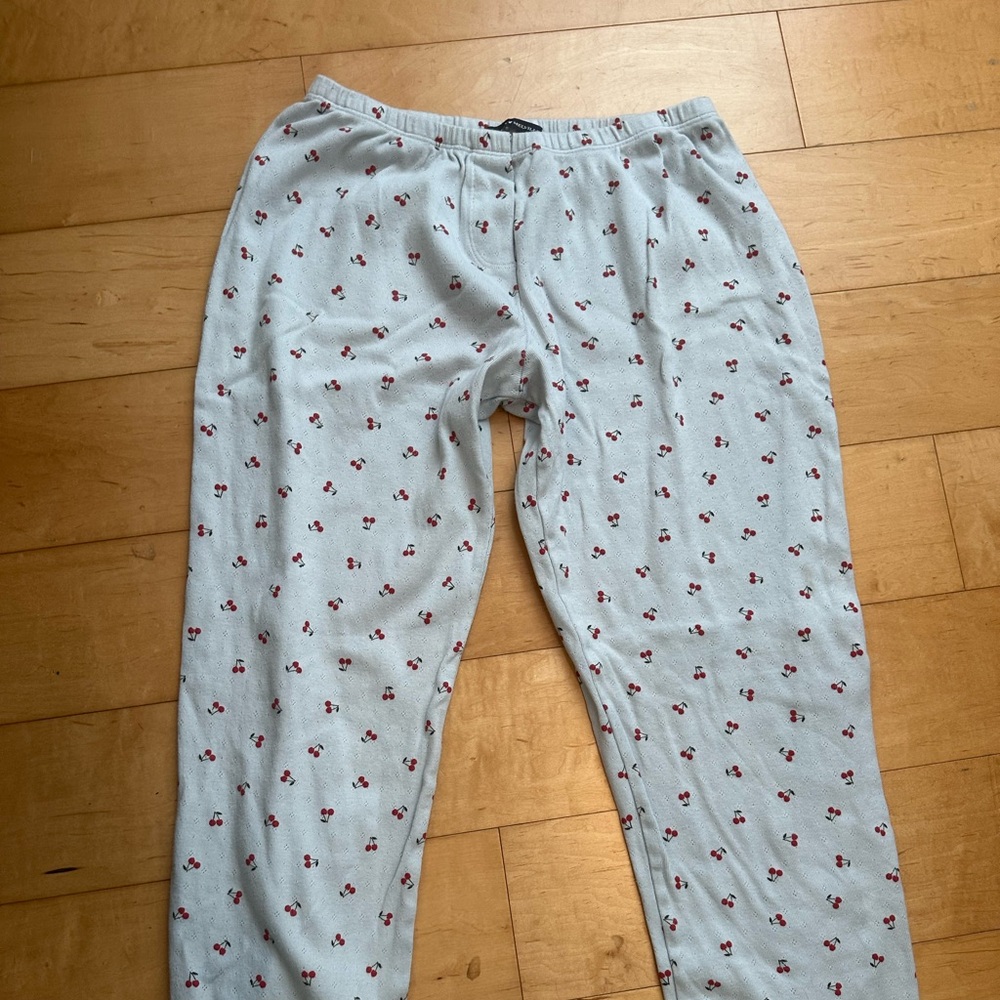 Brandy Melville Cherry PJ pants